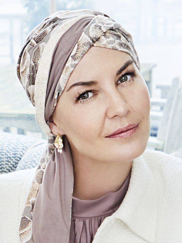 Turban Foulard Béatrice Bambou